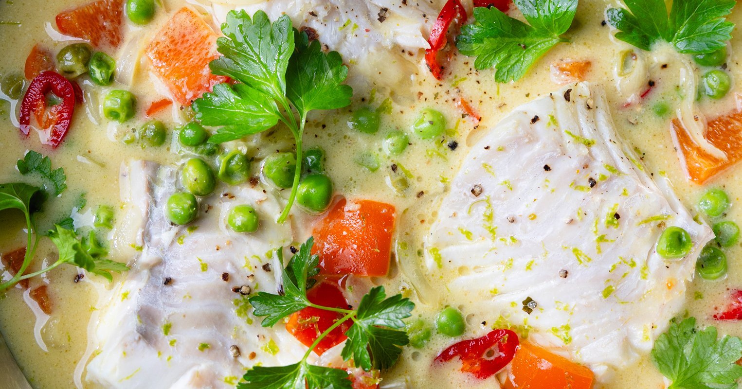 Cuisinez comme un chef le curry vert de poisson à la Thaïlandaise !