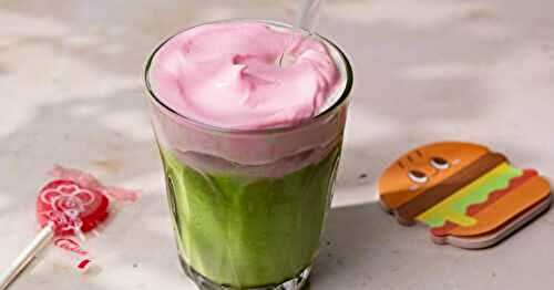 La recette TikTok virale et aesthetic du pink foam matcha !