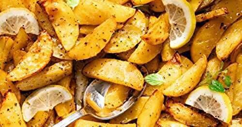 Les pommes de terre grecques au citron, un classique du barbecue !