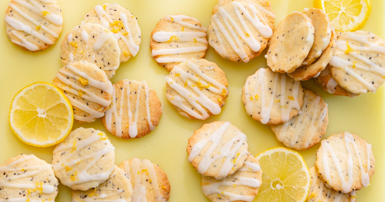Laissez-vous tenter par ces sablés citron-chia ultra gourmands !
