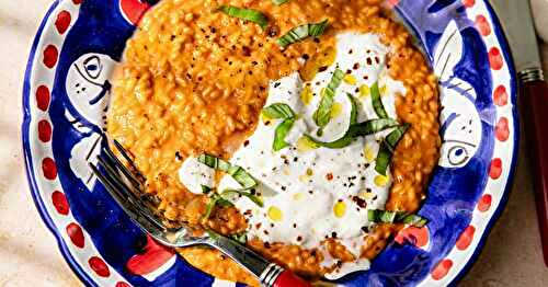 Le risotto à la vodka et burrata : la comfort food sexy et spicy !