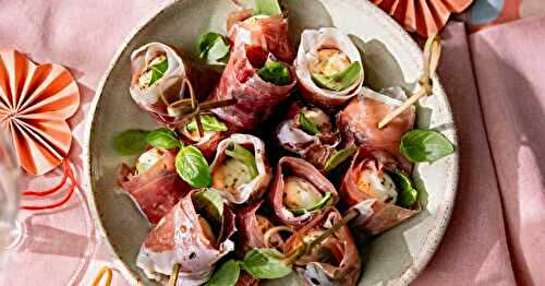 Les boules apéro jambon cru / mozzarella ultra rapides !