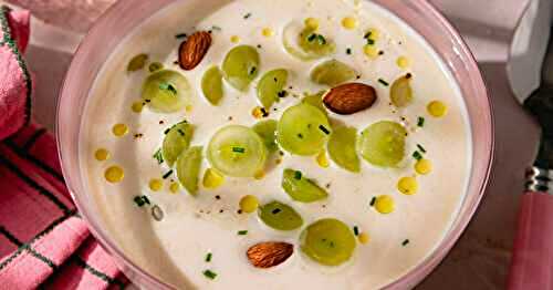 Ajo blanco : la soupe froide andalouse que vous allez surkiffer !