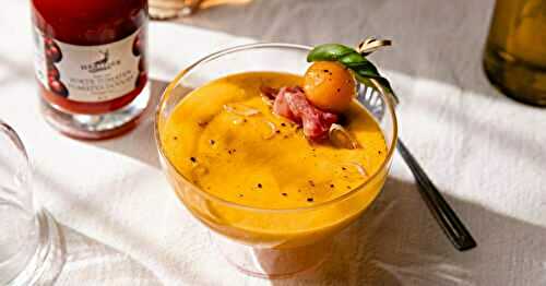 Gaspacho au melon, la soupe froide qui change des classiques !