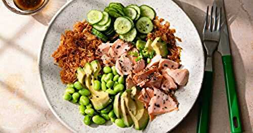 La crispy rice salade au saumon qui cartonne !