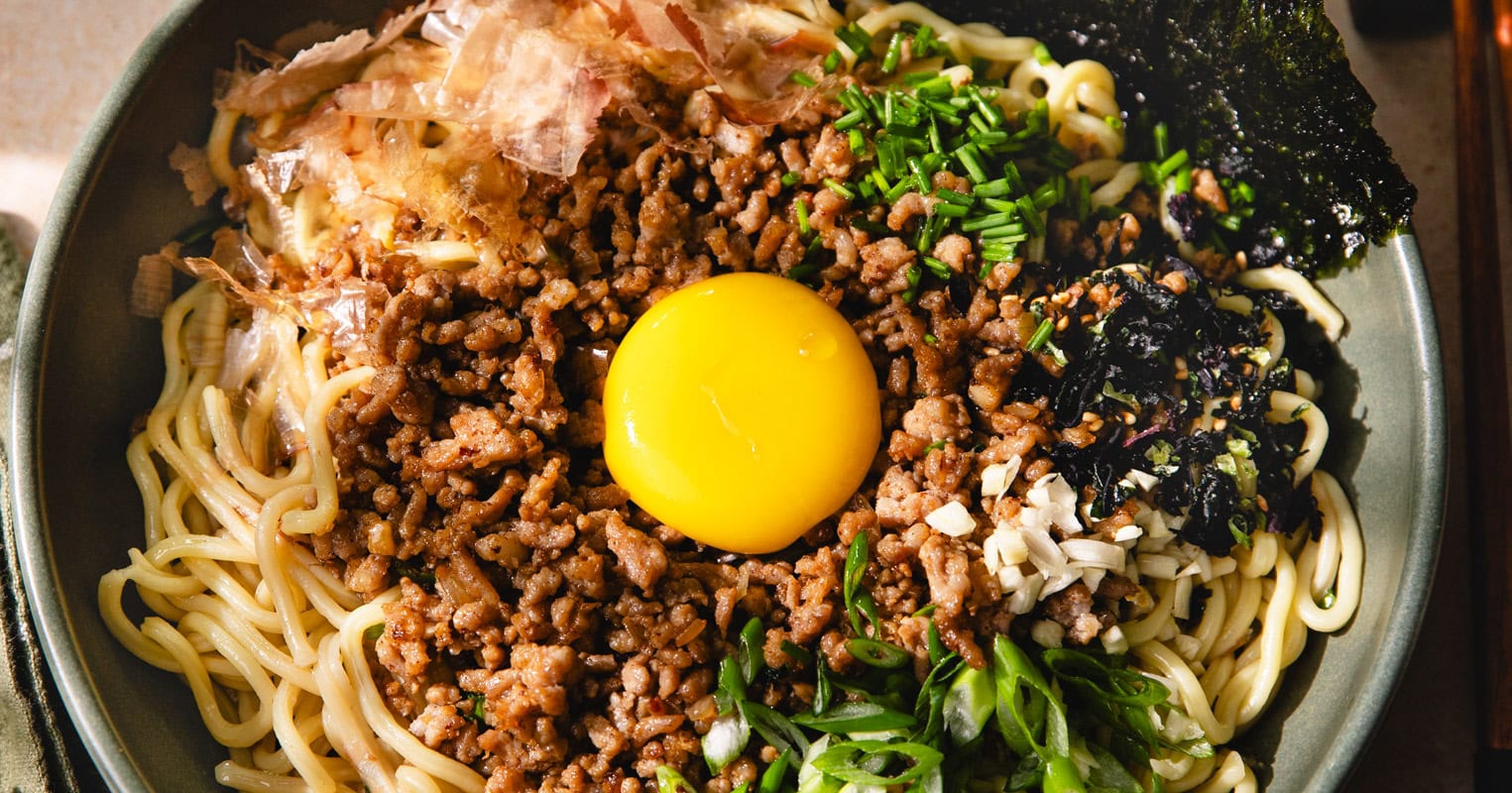 Le mazesoba japonais
