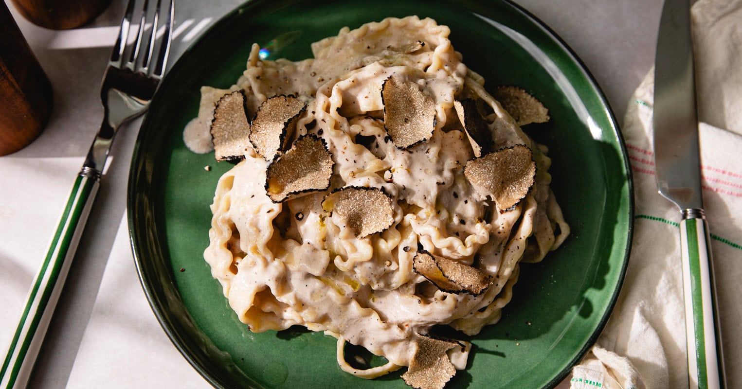 Les pâtes à la truffe (de Big Mamma)