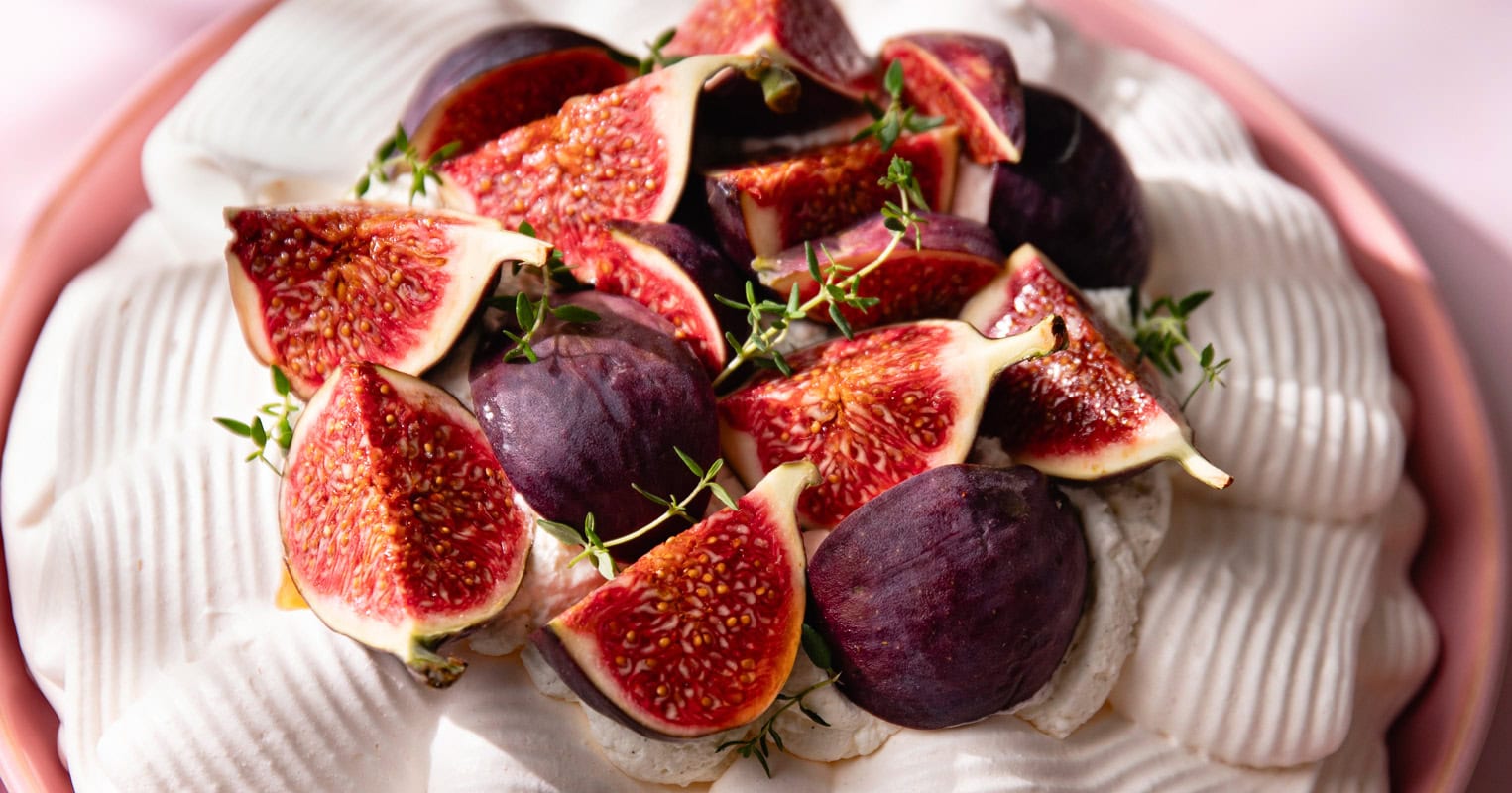 La pavlova d'automne aux figues