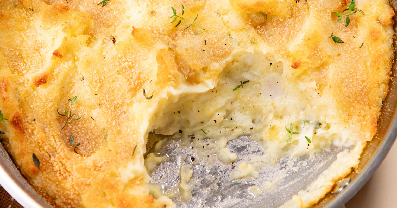 La brandade de morue parmentière