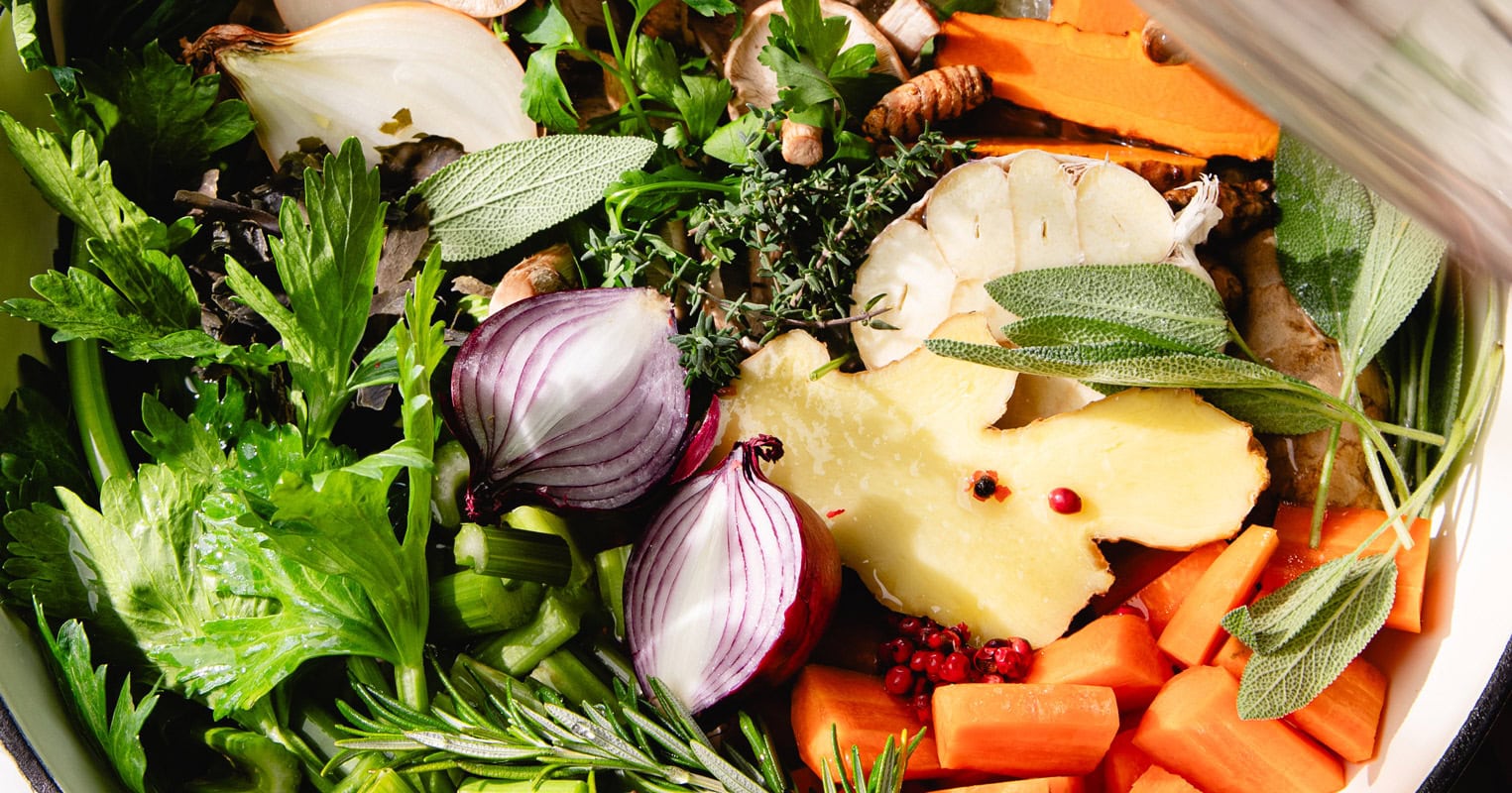 Le bouillon d'immunité végétal