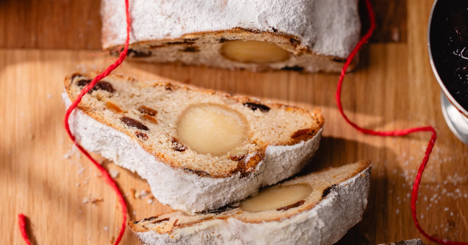Le stollen allemand de Noël