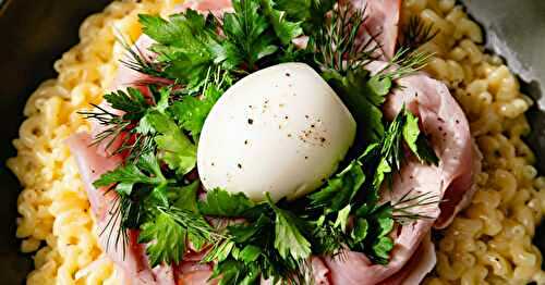 Les coquillettes au jambon (comme chez Mama Shelter)