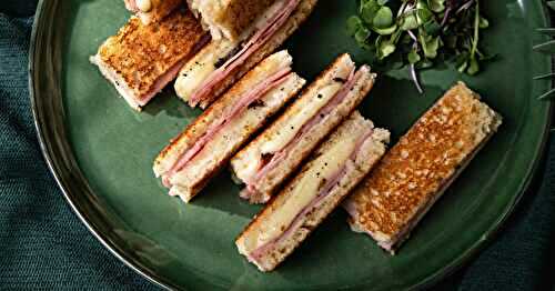 Les mini-croques Monsieur apéro (à la truffe)