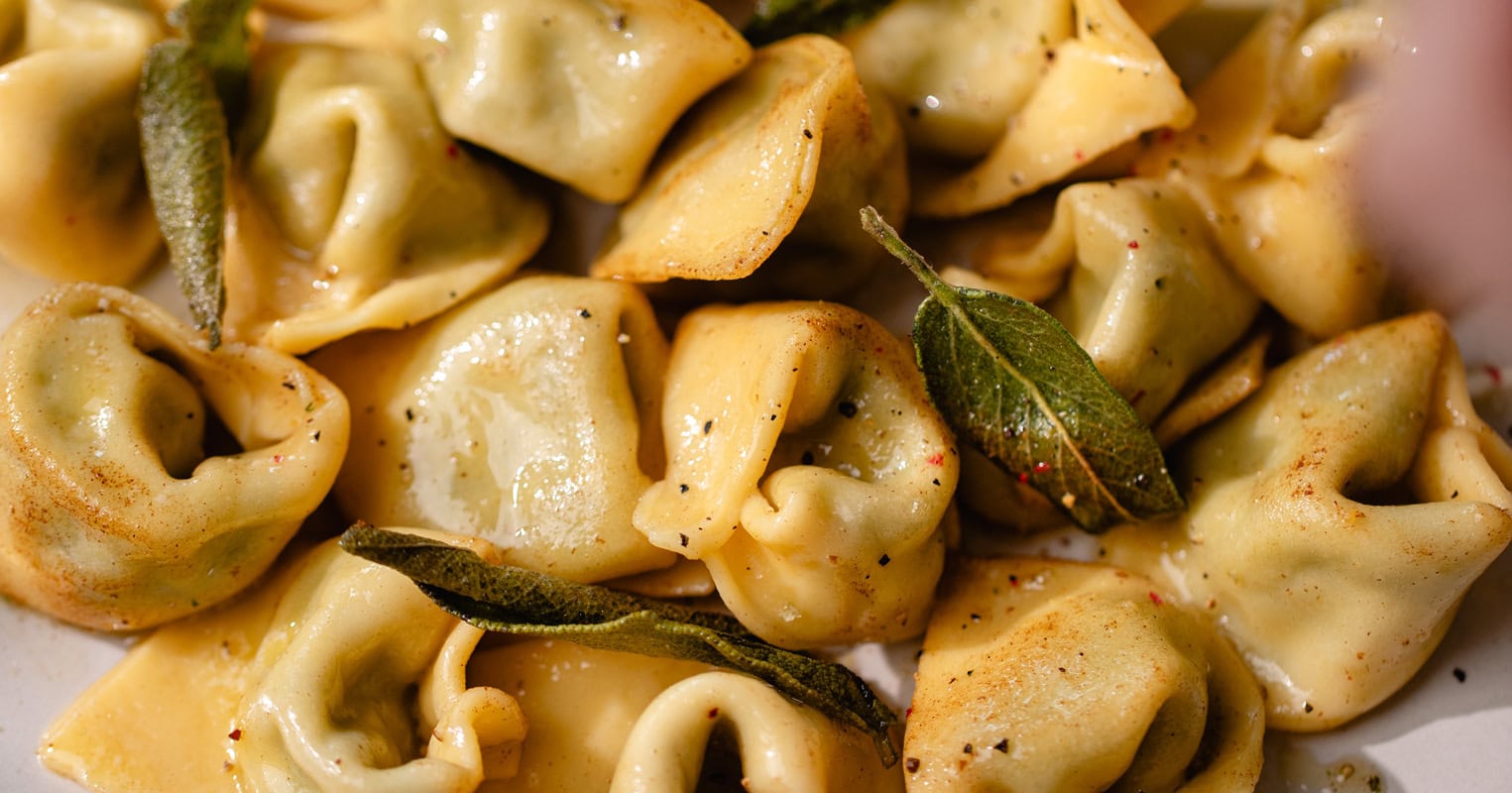 Les ravioli ricotta épinards