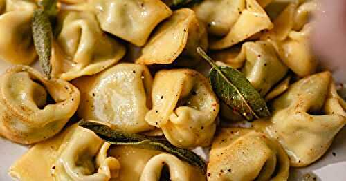 Les ravioli ricotta épinards