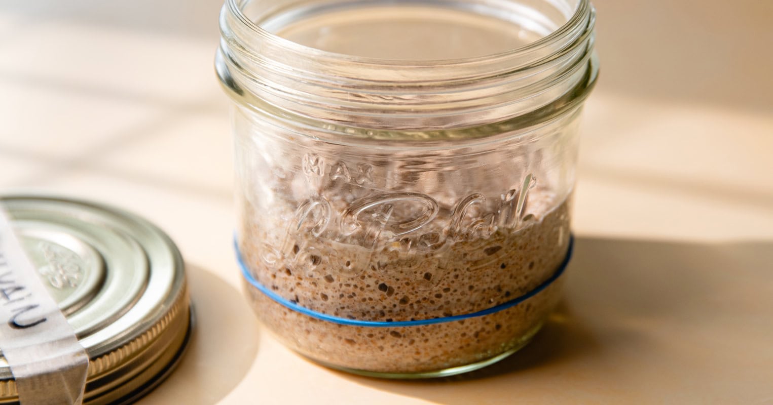 Le levain de seigle maison