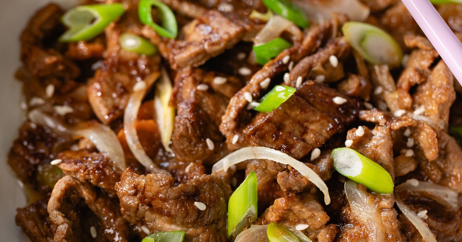 Le classique bœuf bulgogi coréen