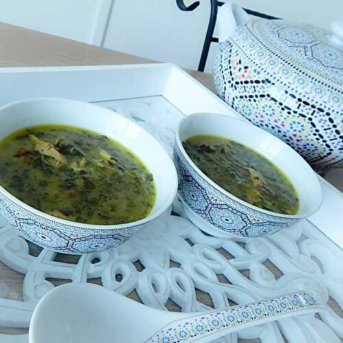 ASH-E-JOW - soupe Perse - Helouchacook - Recettes de cuisine du monde faciles et rapides