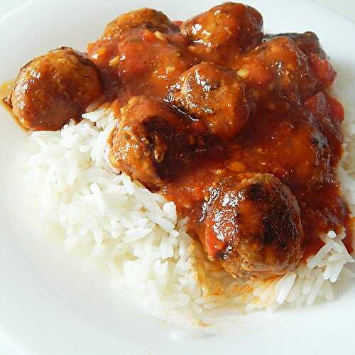 Boulettes de viande à l'espagnole