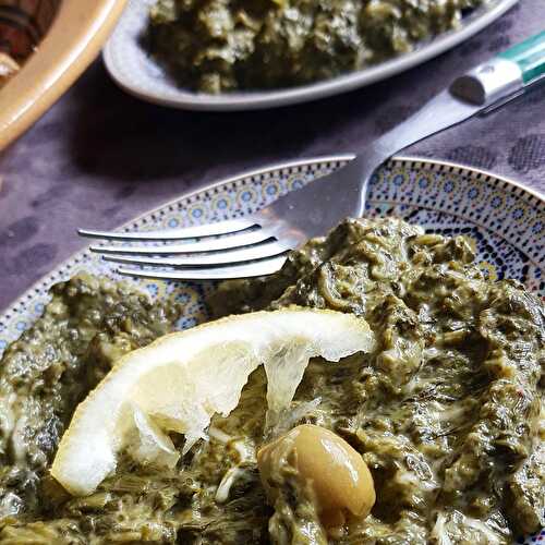 Épinards à la marocaine