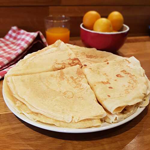 Crêpes moelleuses