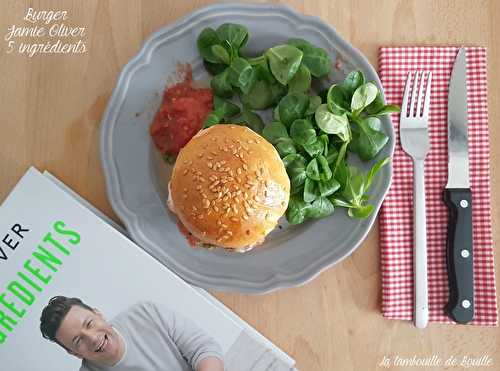 Burger de Jamie Oliver en 5 ingrédients