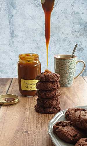 Cookies chocolat caramel coulant