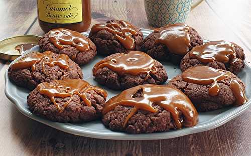 Les cookies chocolat caramel