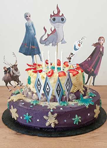 Molly cake anniversaire Frozen