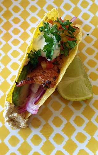 Tacos au poulet croustillant