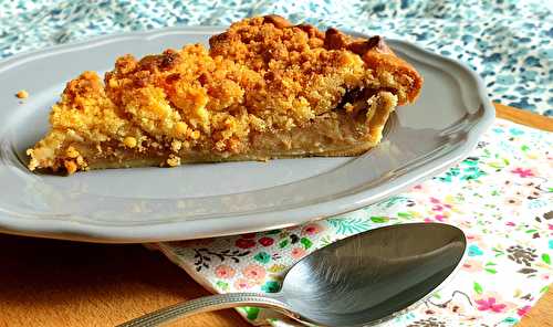 Tourte comme un crumble banane