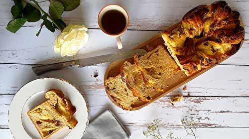 Babka chocolat crème pâtissière