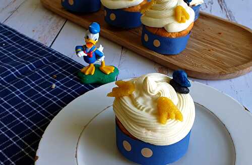 Cupcake mignon Donald Duck