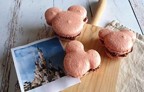 Macarons tête de Mickey