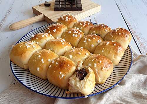 Petites brioches chocolat moelleuses