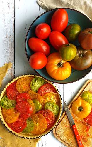 Tarte tomate toute simple