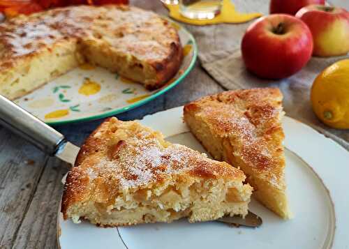 Gâteau moelleux aux pommes