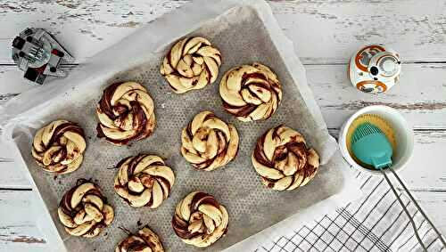 Recette brioches torsadées chocolat