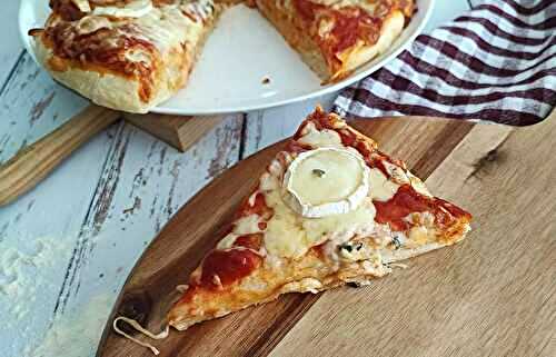 Recette pizza 4 fromages
