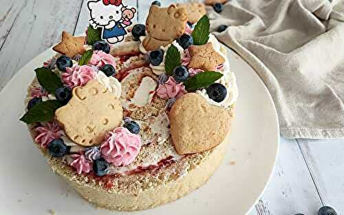 Recette gâteau Hello Kitty