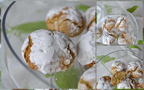 Amaretti à la pistache