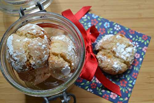 Amaretti aux oranges confites