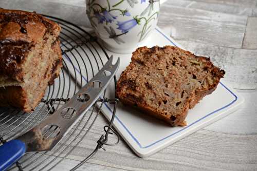 Banana Bread au chocolat et purée d'amande