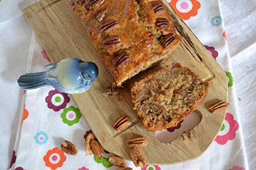 Banana Bread aux noix de pécan et sirop d'érable