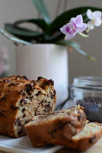 Banana bread sans lactose