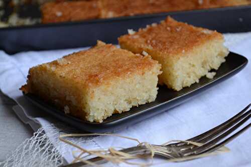 Basboussa - gâteau oriental