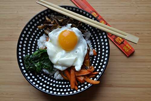 Bibimbap végétarien