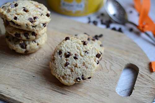 Biscuits au chocolat sans beurre