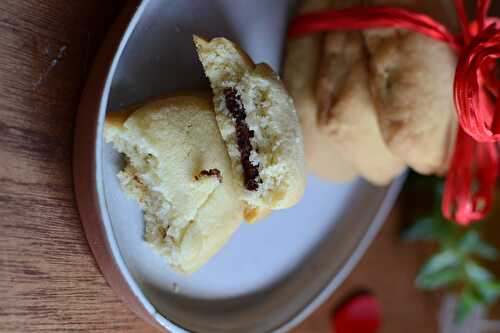 Biscuits fourrés au chocolat by Eglantine