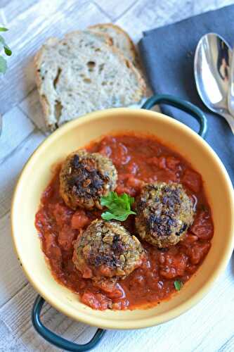 Boulettes avoine champignons - végétarien